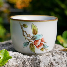 Load image into Gallery viewer, Fruit Motif Teacups