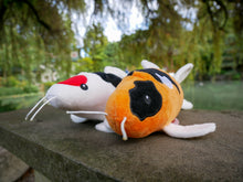 Load image into Gallery viewer, Jade Water Pond Koi Plushie
