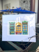 Load image into Gallery viewer, "Vanishing Chinatown" by Donna Seto -  Matted 5 x 7 Print