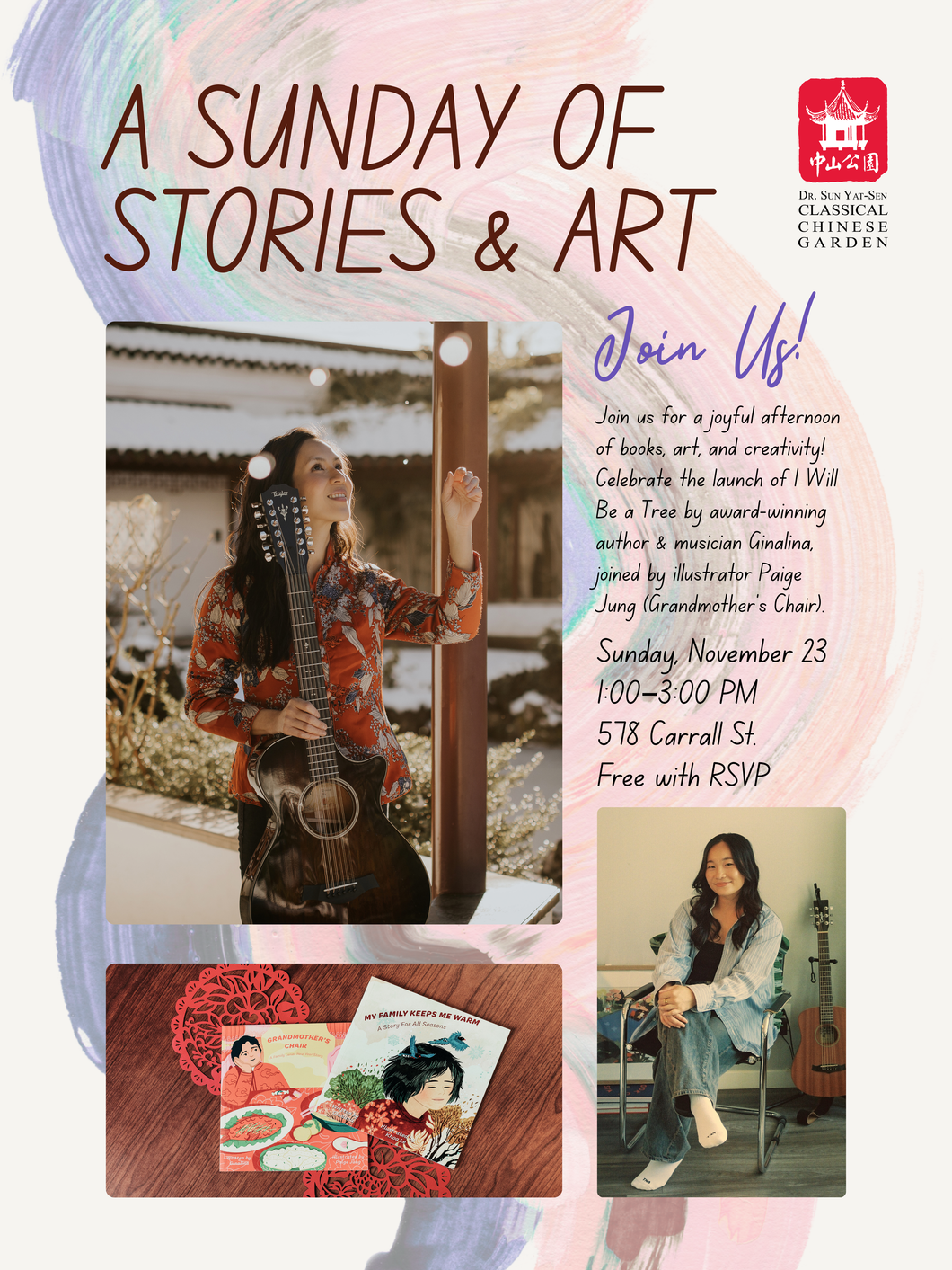 A Sunday of Stories & Art – Book Launch Event