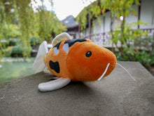 Load image into Gallery viewer, Jade Water Pond Koi Plushie
