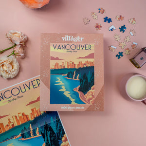 Villager Puzzles | Vancouver Sunset Puzzle | 1000 Pieces