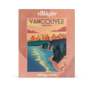 Villager Puzzles | Vancouver Sunset Puzzle | 1000 Pieces