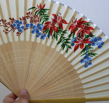 Load image into Gallery viewer, Small Bamboo Fan
