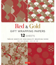 Load image into Gallery viewer, Gift Wrapping Paper (Various)  - 12 Sheets
