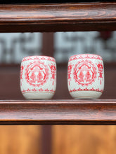 Load image into Gallery viewer, Vintage Styled Chinoiserie Ceramic Cups
